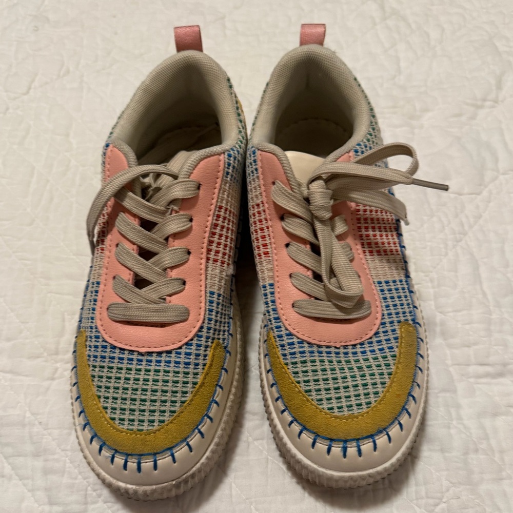 Colorful Patchwork Sneakers